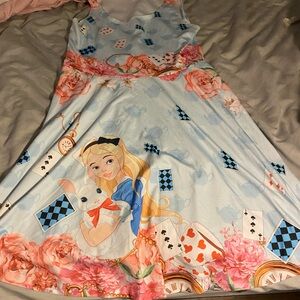 Alice in Wonderland Themed Dress